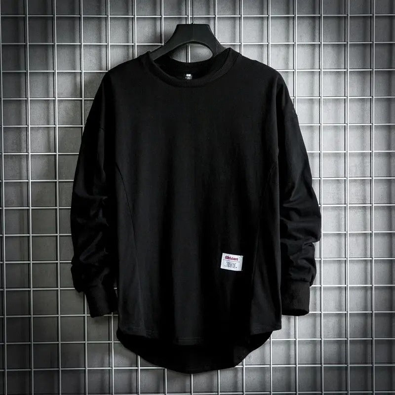 Heritage Drop-Hem Men’s Pullover Sweatshirt