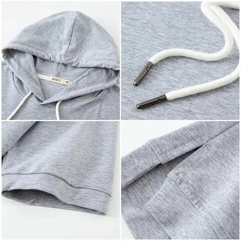 Maison Oversized Short-Sleeve Women's Hoodie