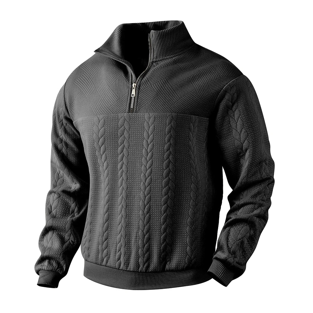 Quarter Zip Men's Sweatshirt