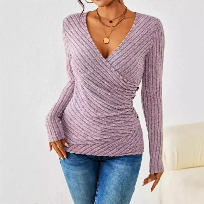 Aria Tummy-Tucking Long Sleeve Top