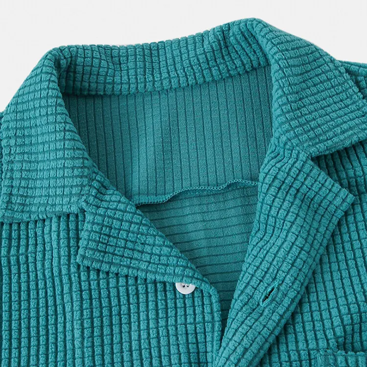 Bayshore Men's Waffle Button-Up Shirt