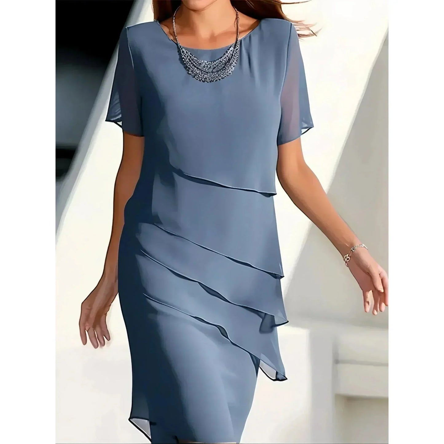 Elena Smooth-Line Women’s Wrap Dress
