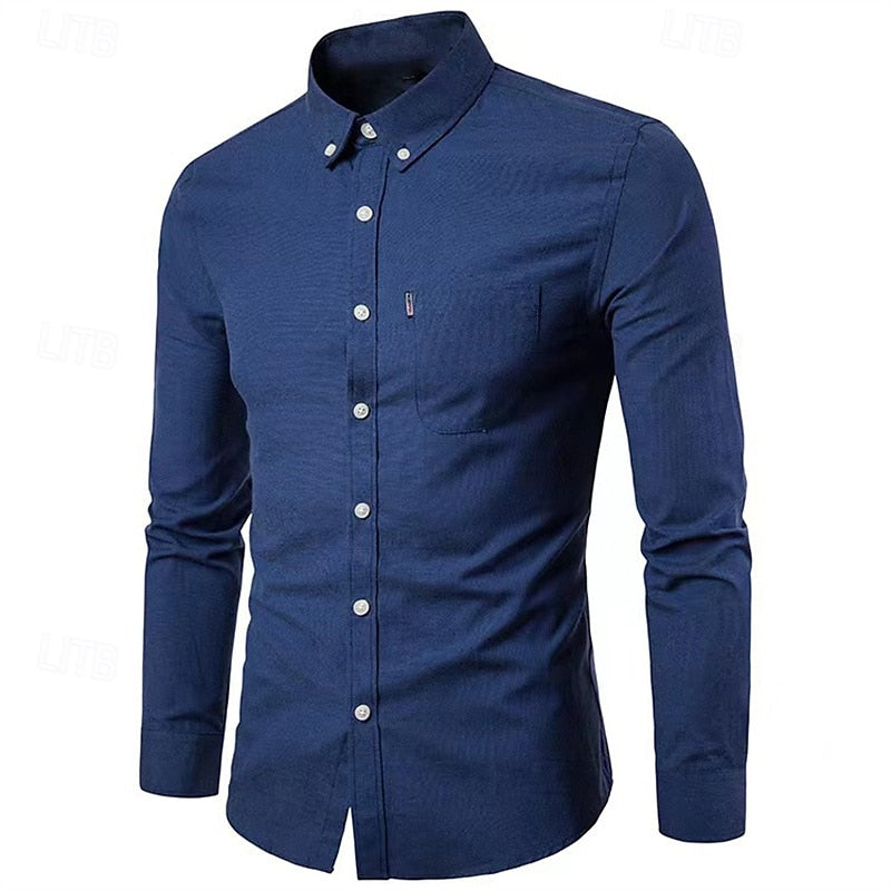 Men’s Stretch Button-Down Shirt