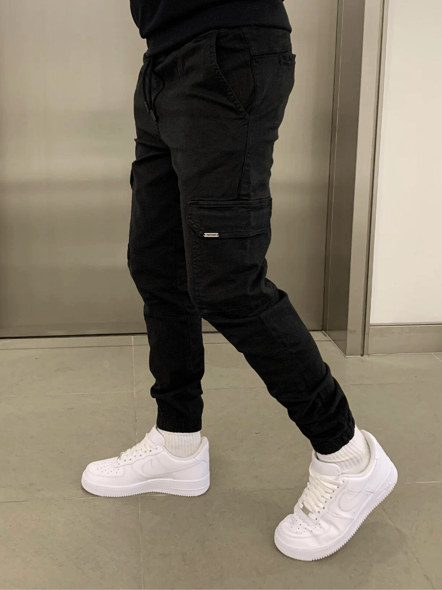 Fitted Cargo Jogger Pants for Men