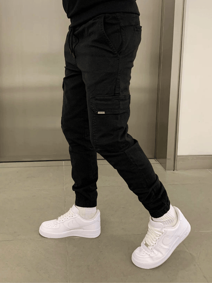 Fitted Cargo Jogger Pants for Men