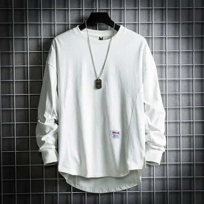 Heritage Drop-Hem Men’s Pullover Sweatshirt