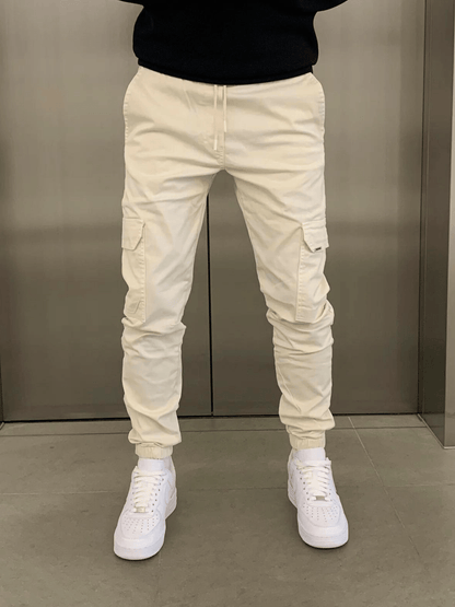 Fitted Cargo Jogger Pants for Men