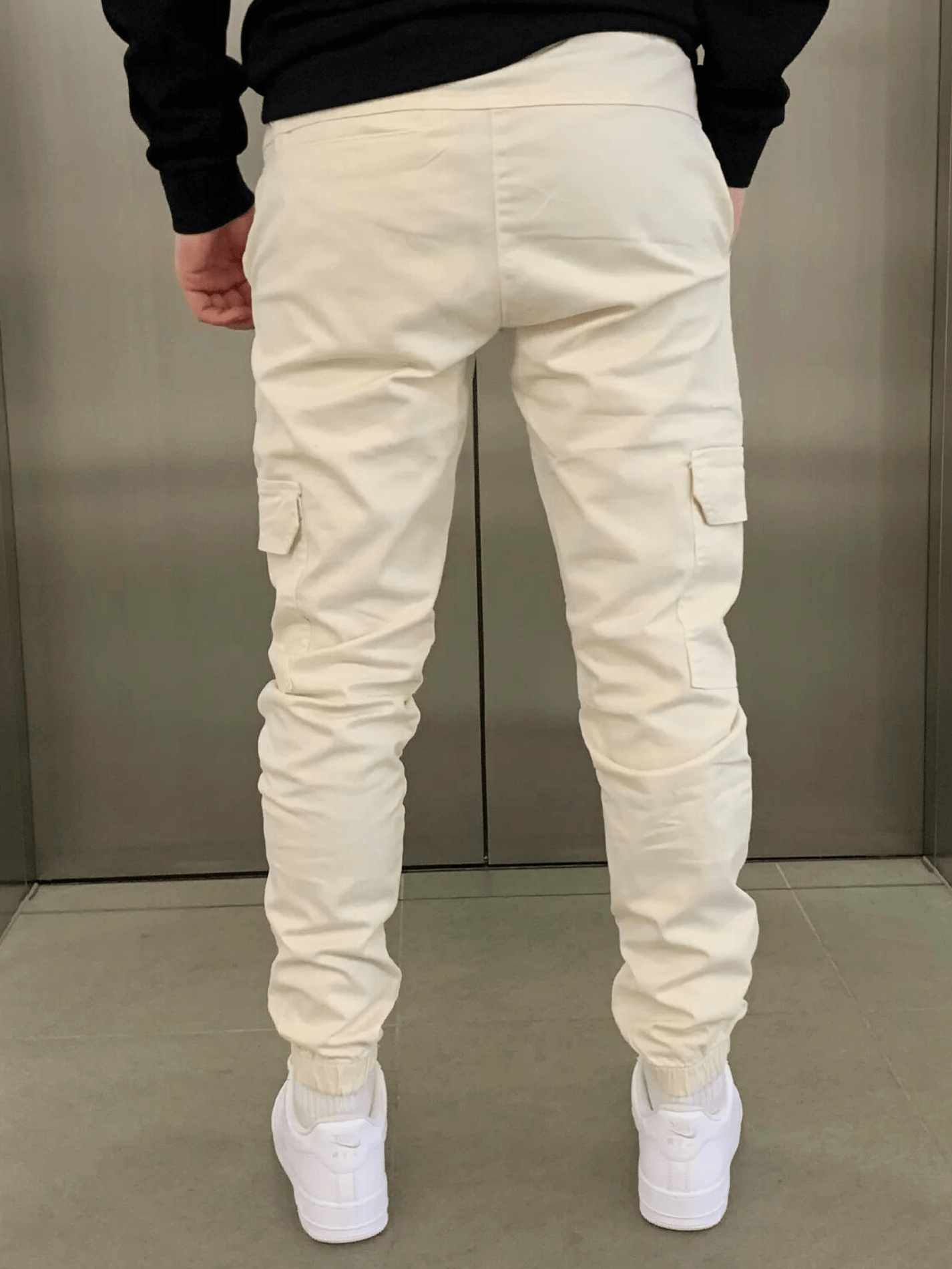 Fitted Cargo Jogger Pants for Men
