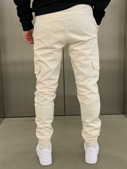 Fitted Cargo Jogger Pants for Men