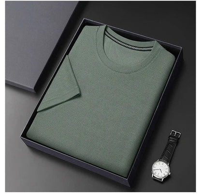 Summer Breeze Cotton Waffle Shirt