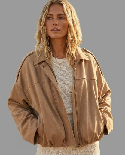 Sundown Women’s Premium Suede Jacket