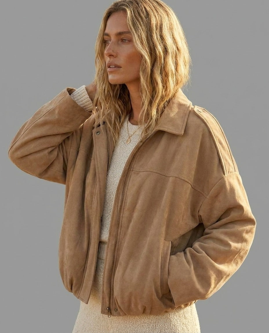 Sundown Women’s Premium Suede Jacket