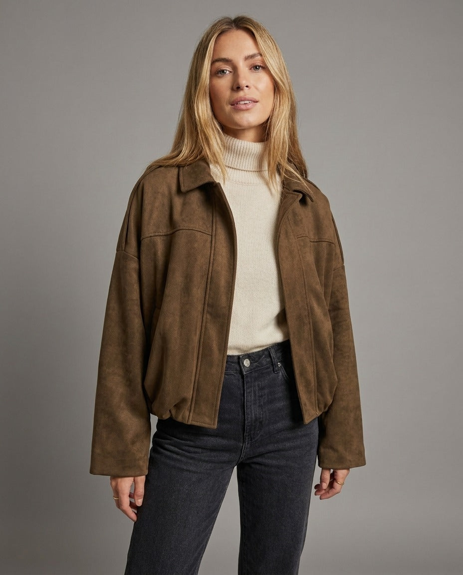 Sundown Women’s Premium Suede Jacket
