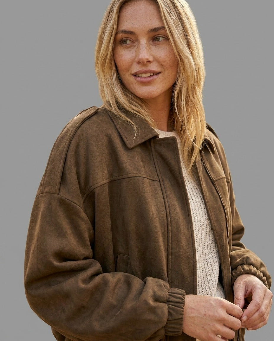 Sundown Women’s Premium Suede Jacket
