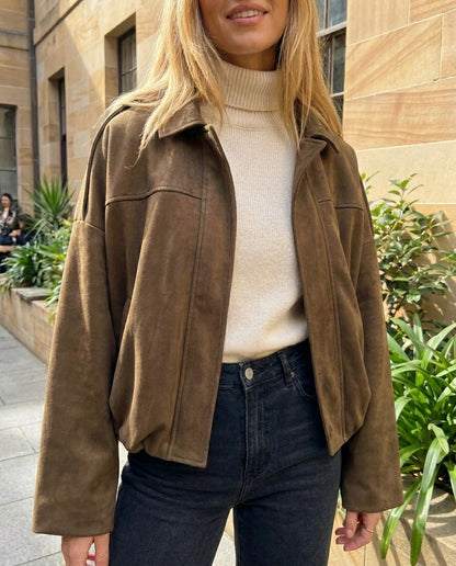 Sundown Women’s Premium Suede Jacket