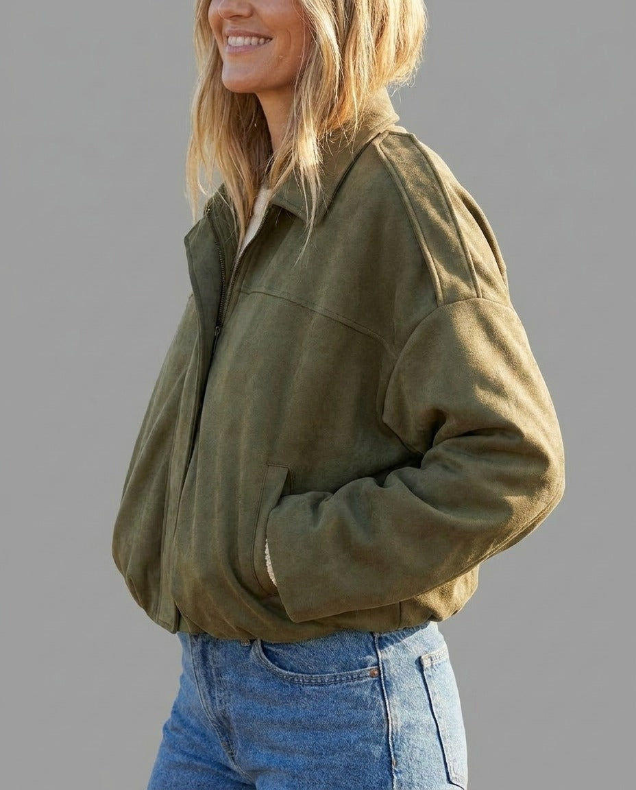 Sundown Women’s Premium Suede Jacket