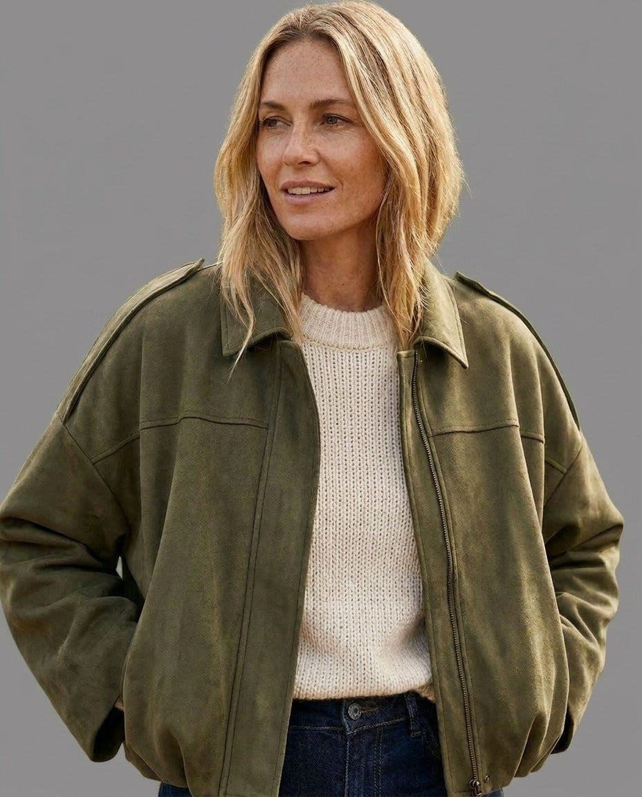 Sundown Women’s Premium Suede Jacket