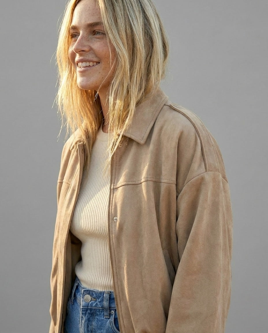 Sundown Women’s Premium Suede Jacket