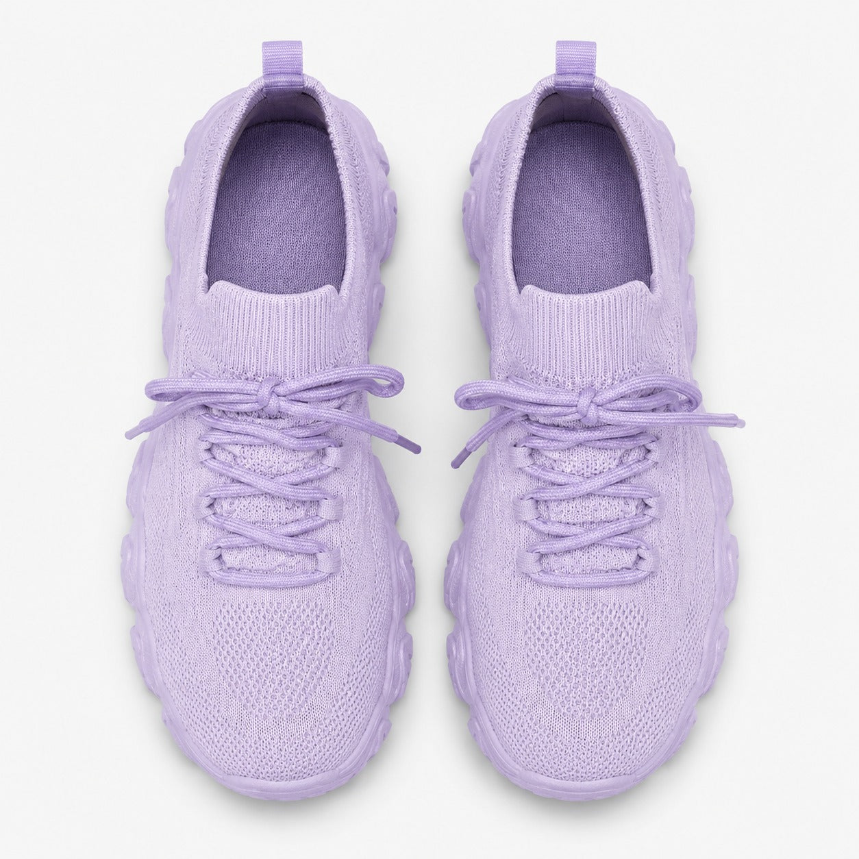 Balancestep Orthopedic Wide Toe Shoes For Women Colour Lavender Top Down Detail