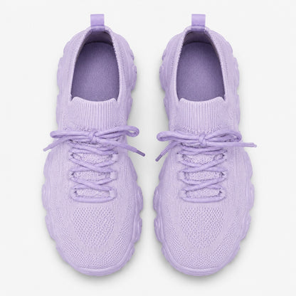 Balancestep Orthopedic Wide Toe Shoes For Women Colour Lavender Top Down Detail
