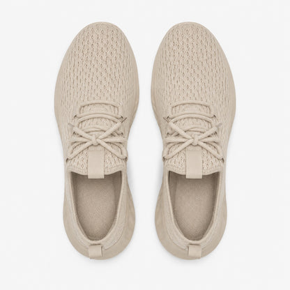 Bloom Comfortable Flat Shoes For Women Colour Beige Top Down Detail