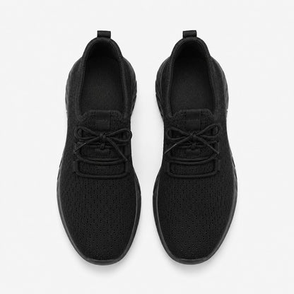 Bloom Comfortable Flat Shoes For Women Colour Black Top Down Detail