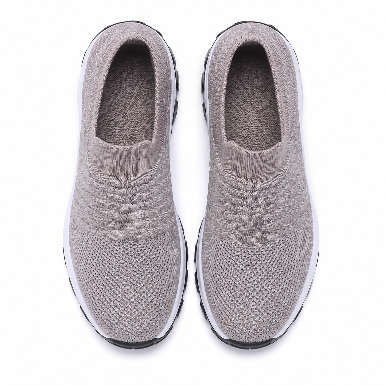 Carestep Non Slip Nursing Shoes For Women Colour Grey Top Down Detail
