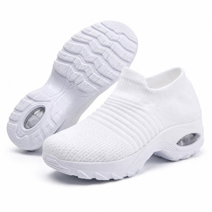 Carestep Non Slip Nursing Shoes For Women Colour White Outsole Detail