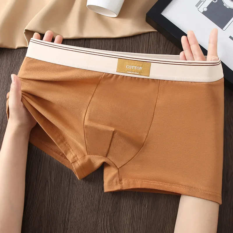 Cotton Theory Men’s Boxer Brief Set