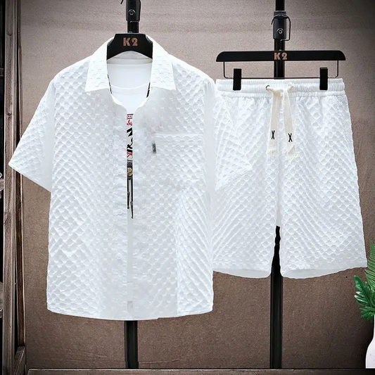 Havana Summer T-Shirt & Shorts Set for Men