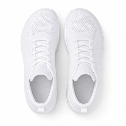 Grace Womens Orthopedic Comfort Shoes White Top Down Detail
