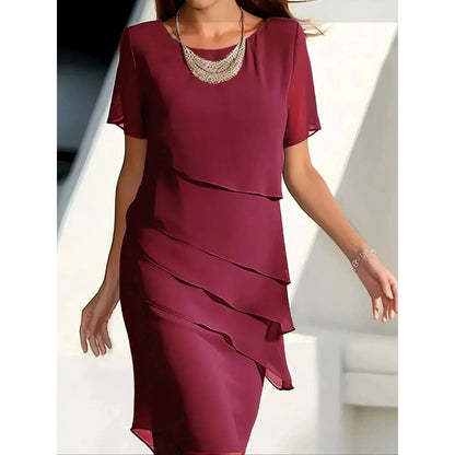 Elena Smooth-Line Women’s Wrap Dress