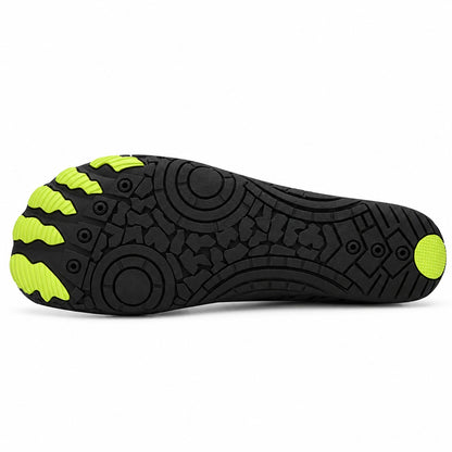 Prostep Premium Barefoot Shoes For Women Colour White Lime Outsole Detail