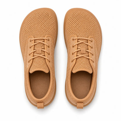 Terra Wide Fit Shoes For Women Brown Top Down Detail